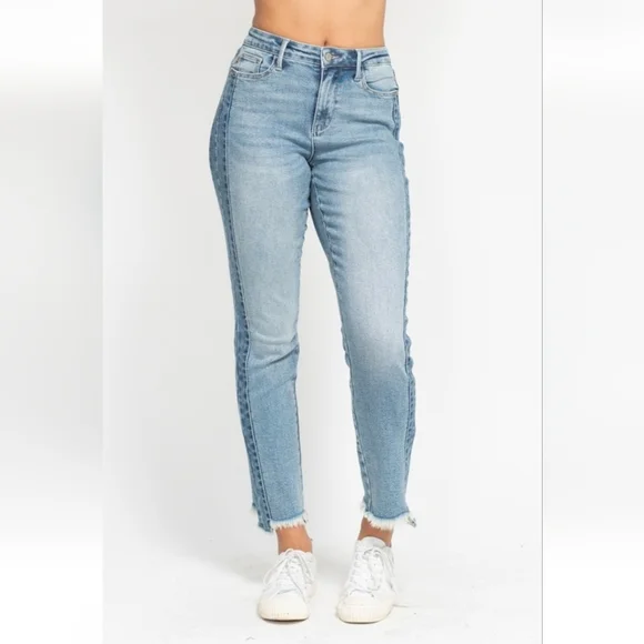 Vintage Wash Side Panel Detail With Fray Hem Slim Size 13/31" - Picture 10 of 10